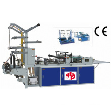 Computer side hot sealing and cutting bag making machine